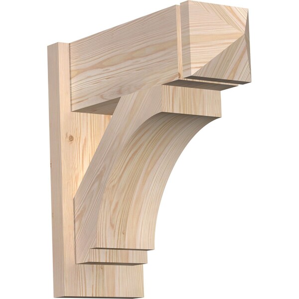 Ekena Millwork Imperial Smooth Arts and Crafts Outlooker, Douglas Fir, 7 1/2"W x 20"D x 20"H OUT08X20X20IMP03SDF - main